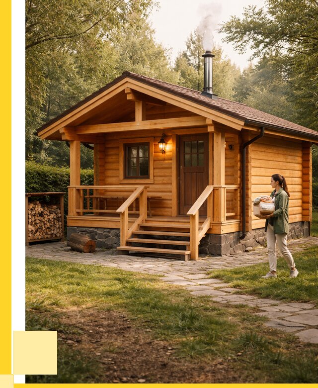 Купить баню под ключ в Бирске от 675610 р. | ЭриданБрк