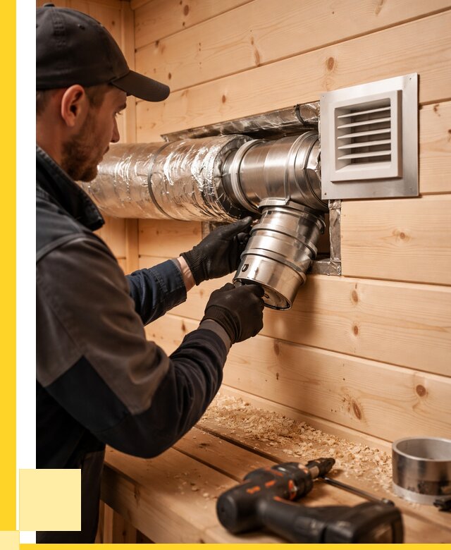 Монтаж вентиляции бани в Бирске от 12473 р. | ЭриданБрк