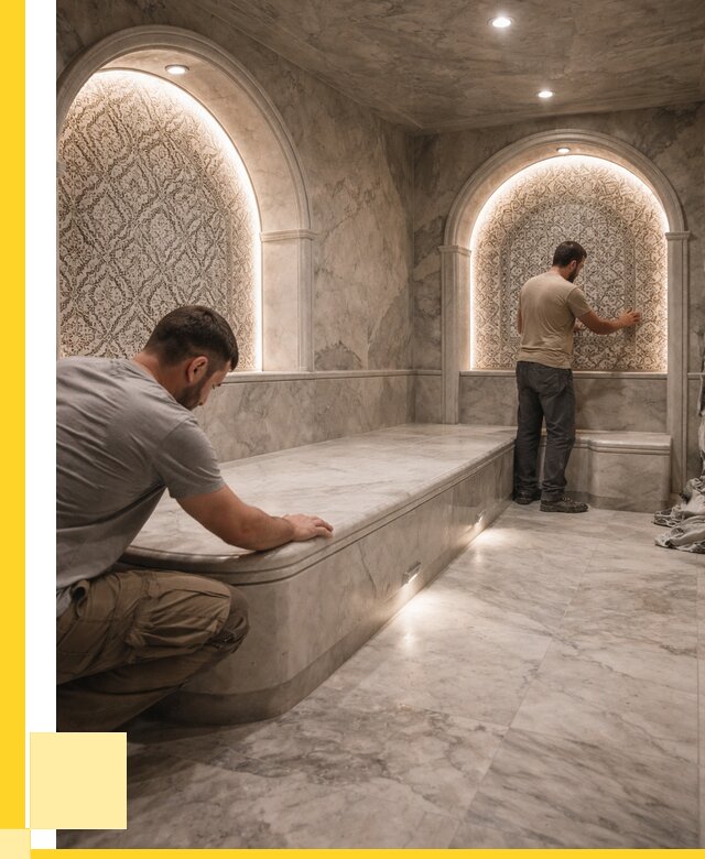 Турецкие бани под ключ в Бирске от 259850 р. | ЭриданБрк