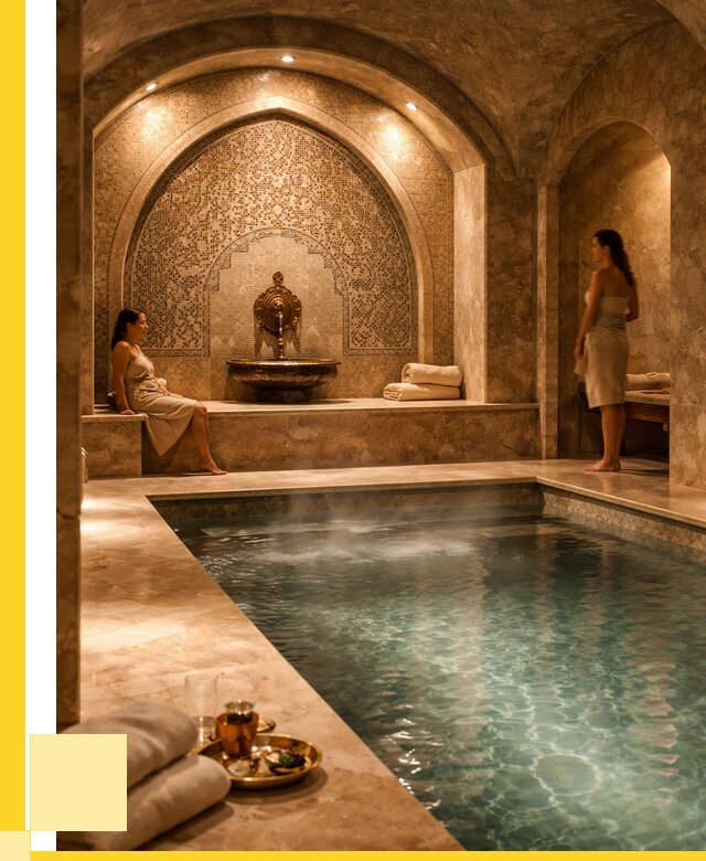 Хамам с бассейном под ключ в Бирске от 883490 р. | ЭриданБрк