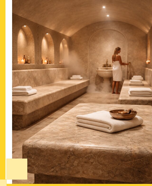 Лежаки для хамама в Бирске под ключ от 36379 р. | ЭриданБрк