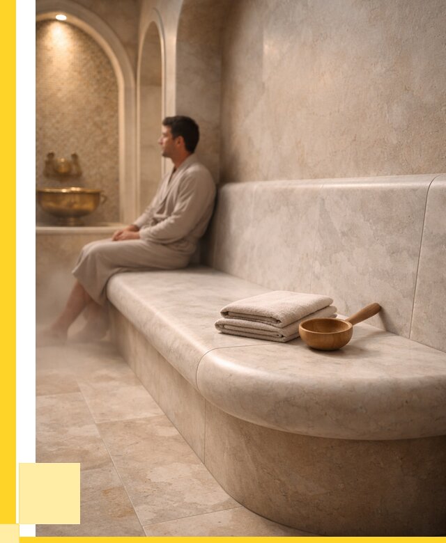 Сиденья для хамама в Бирске под ключ от 12473 р. | ЭриданБрк